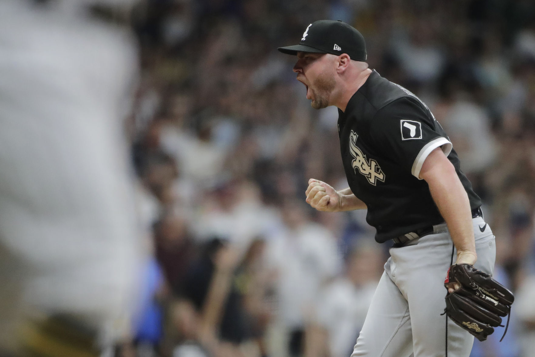 White Sox Brewers Baseball